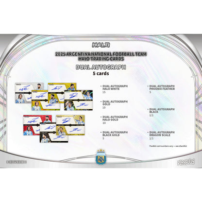 2025 HALO ARGENTINA NATIONAL FOOTBALL TEAM CARD