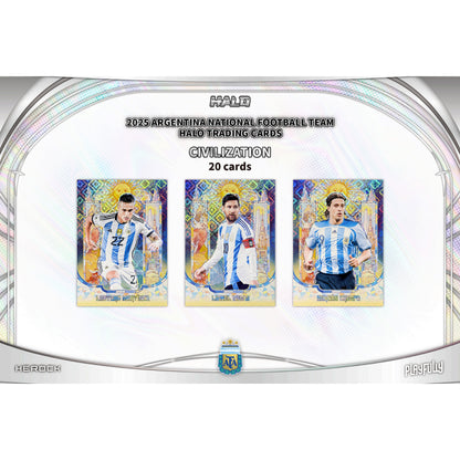 2025 HALO ARGENTINA NATIONAL FOOTBALL TEAM CARD