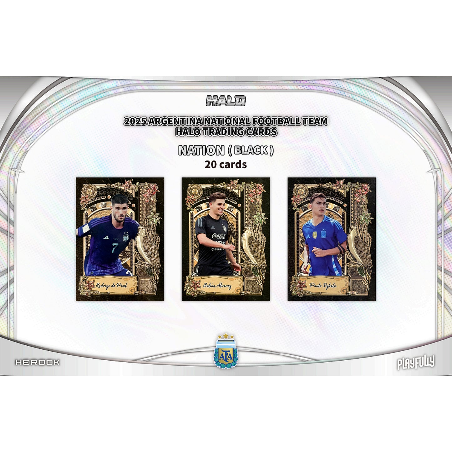 2025 HALO ARGENTINA NATIONAL FOOTBALL TEAM CARD