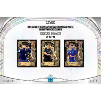 2025 HALO ARGENTINA NATIONAL FOOTBALL TEAM CARD