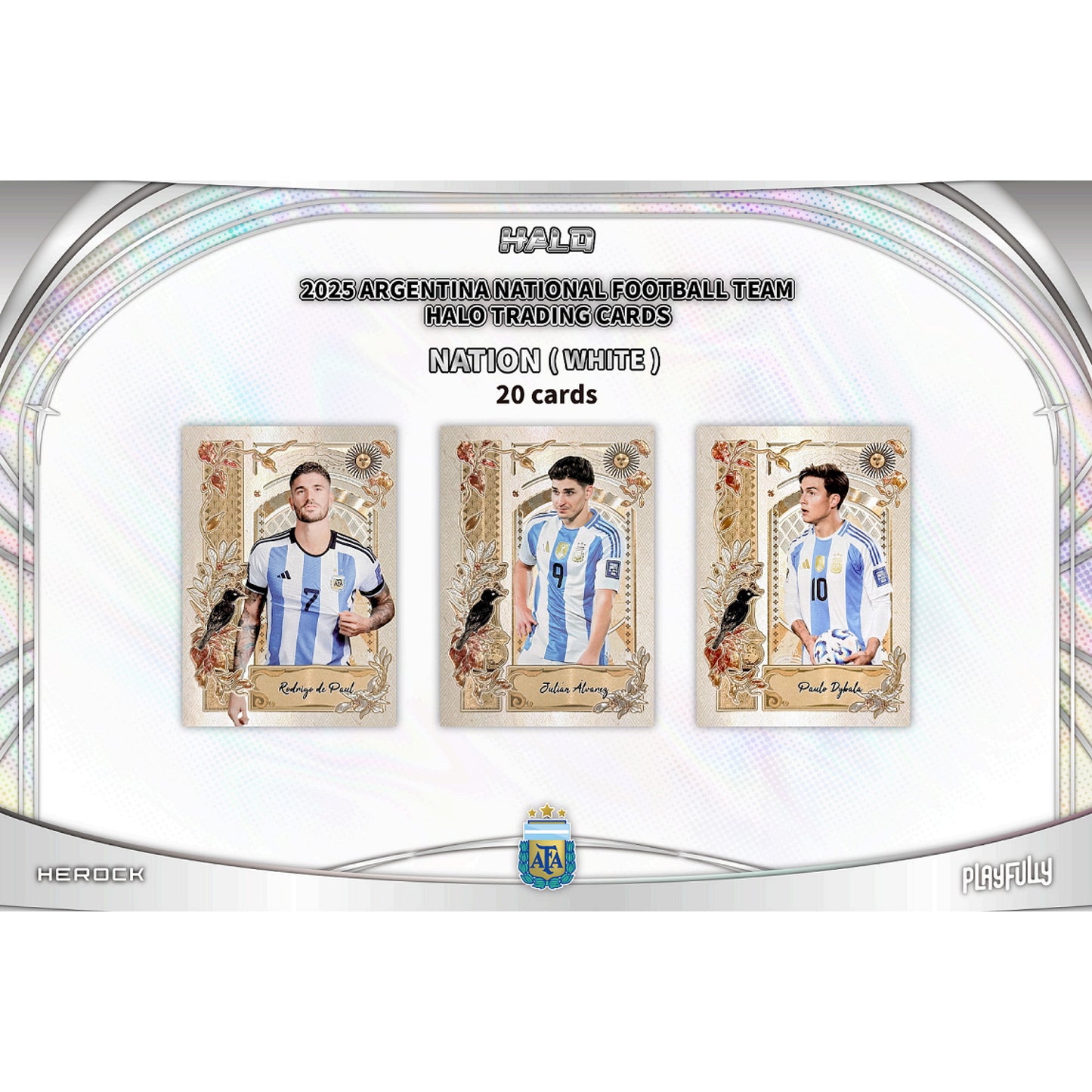 2025 HALO ARGENTINA NATIONAL FOOTBALL TEAM CARD