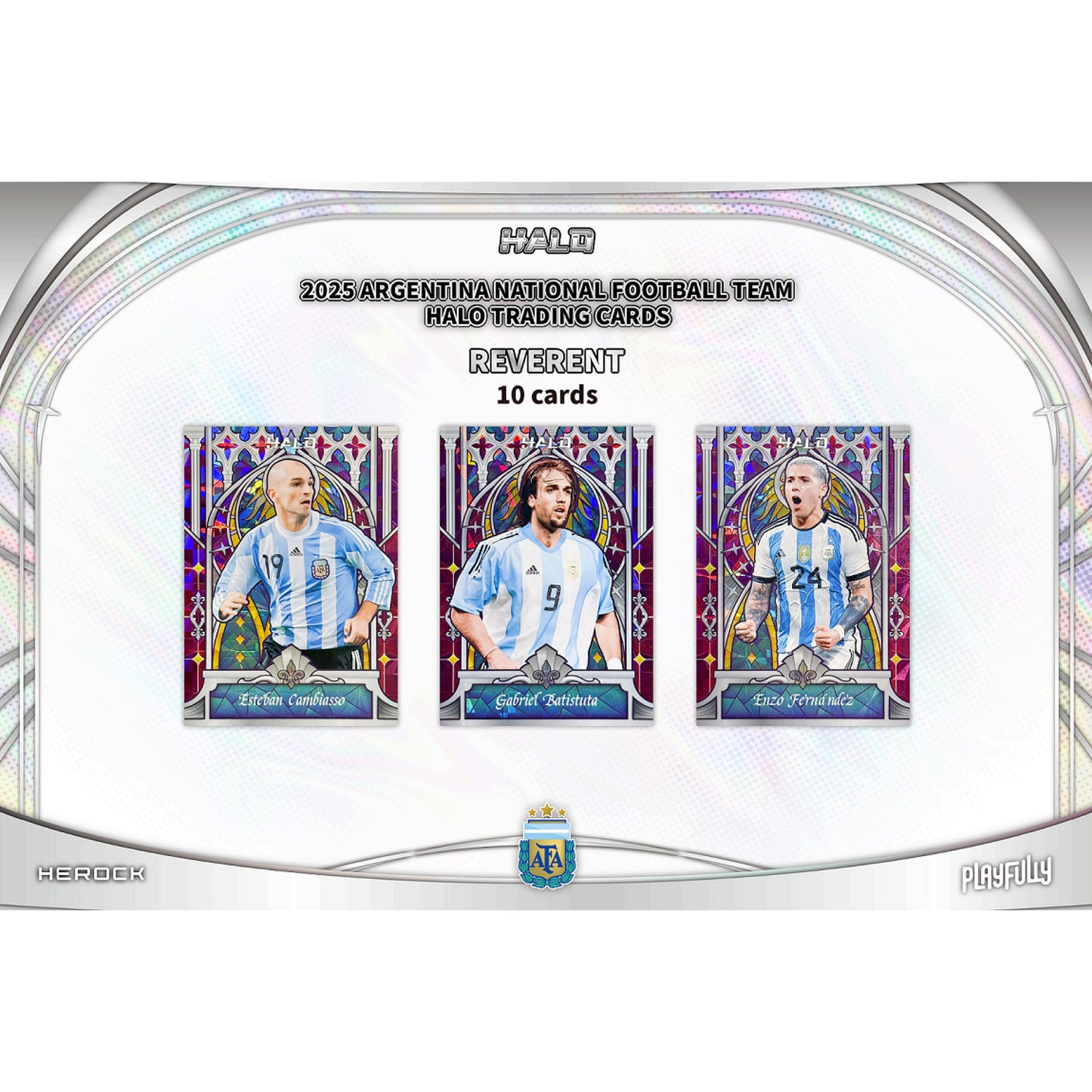 2025 HALO ARGENTINA NATIONAL FOOTBALL TEAM CARD