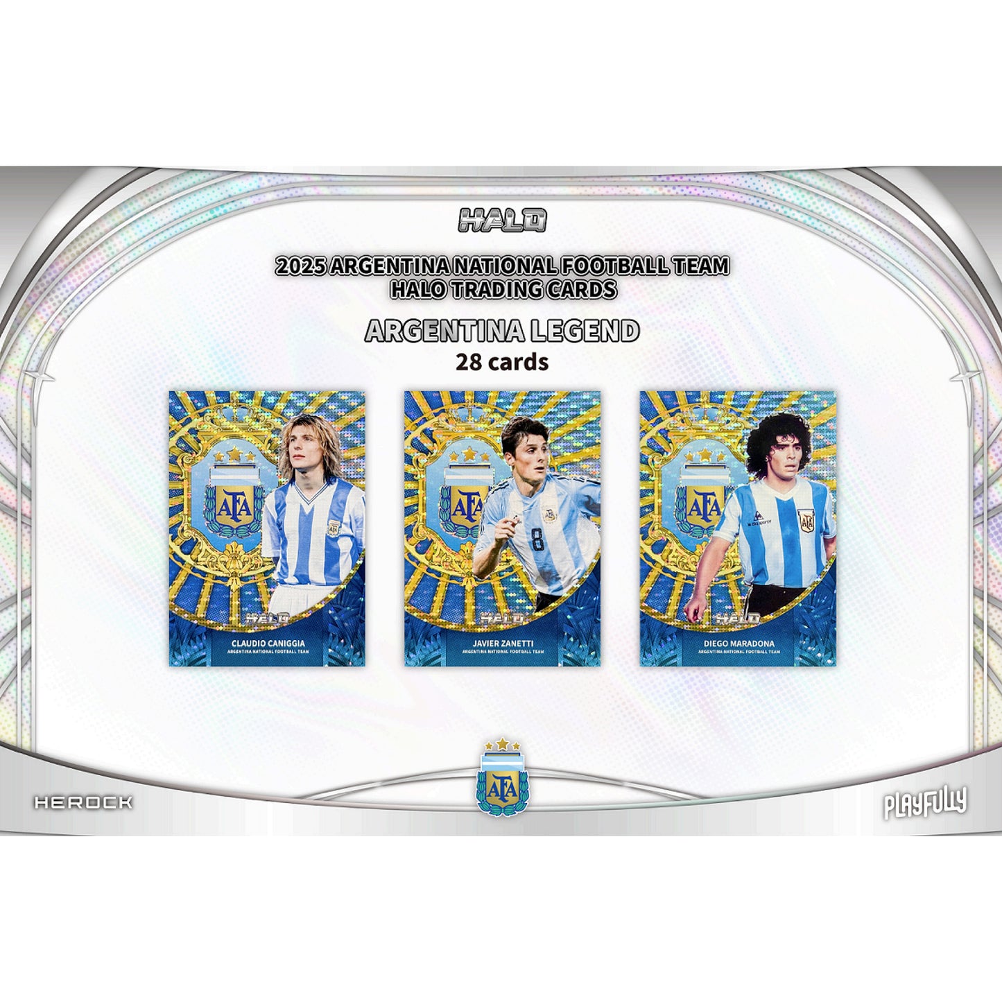 2025 HALO ARGENTINA NATIONAL FOOTBALL TEAM CARD