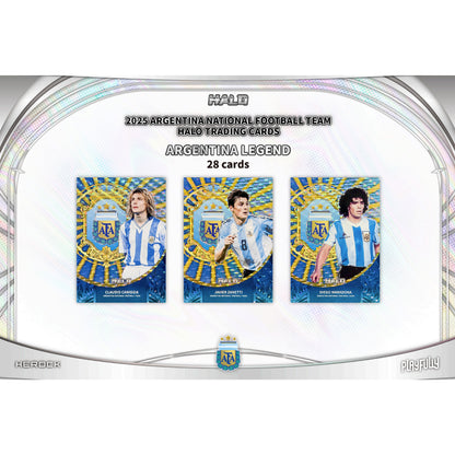 2025 HALO ARGENTINA NATIONAL FOOTBALL TEAM CARD