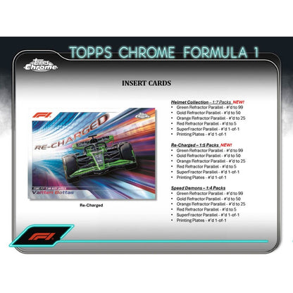 2024 Topps Chrome F1 - Hobby Box