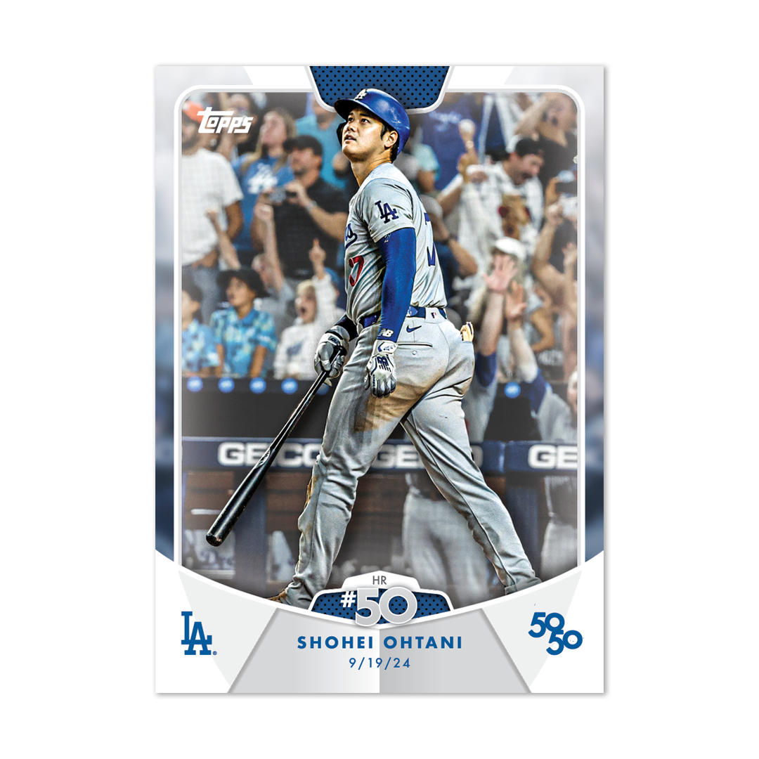 2024 Topps 50/50: Shohei Ohtani Baseball