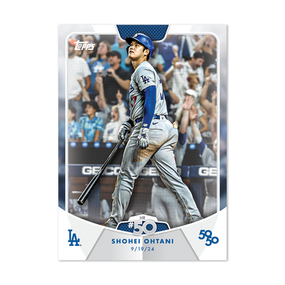 2024 Topps 50/50: Shohei Ohtani Baseball