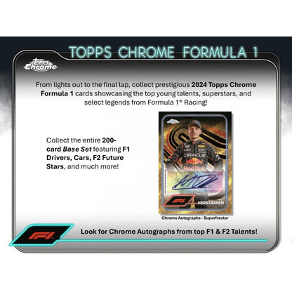 2024 Topps Chrome F1 - Hobby Box