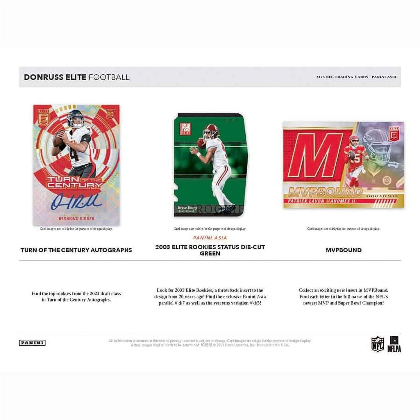 2023-24 Panini Football NFL Donruss Elite Asia Exclusive Box