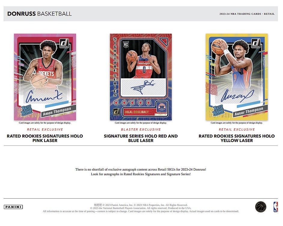 2023-24 Panini Donruss Basketball Blaster Box