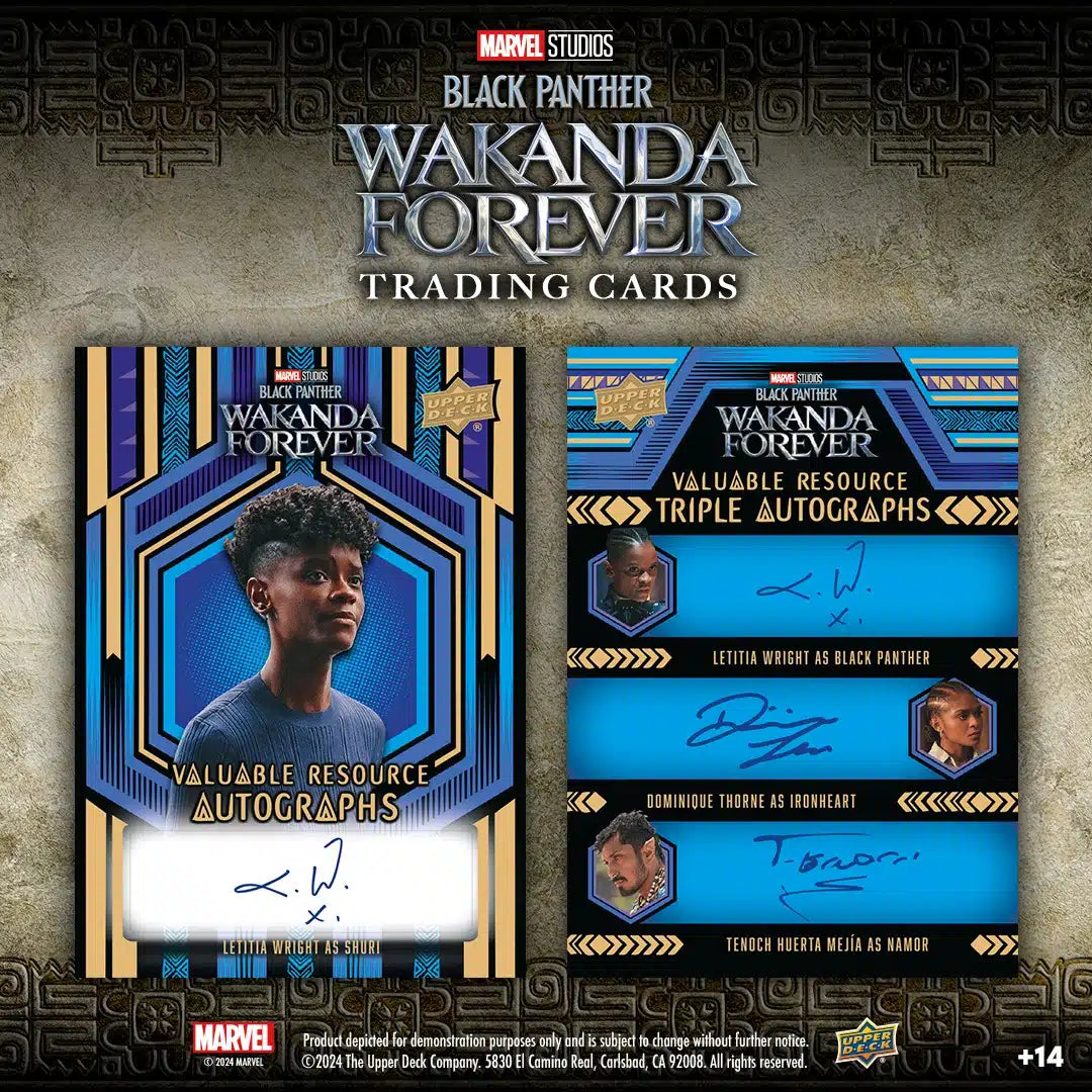 2024 Upper Deck Marvel Studios Black Panther Wakanda Forever Trading Card Hobby Box