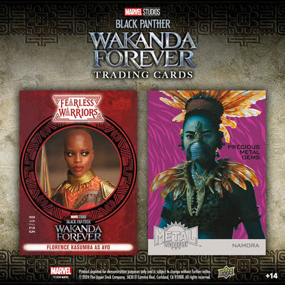 2024 Upper Deck Marvel Studios Black Panther Wakanda Forever Trading Card Hobby Box