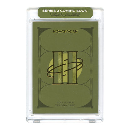 Labubu 2023 How2work The Monster Series 2 Promo 01 182/200 Rainbow Foil #84