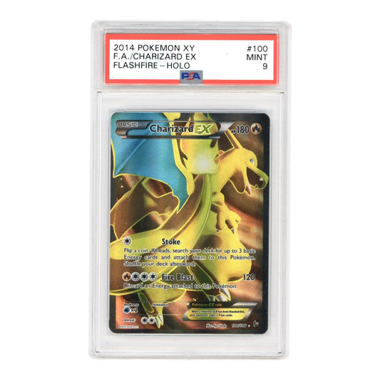 Charizard EX 2014 Pokemon Japanese XY Flashfire Holo #100 PSA 9