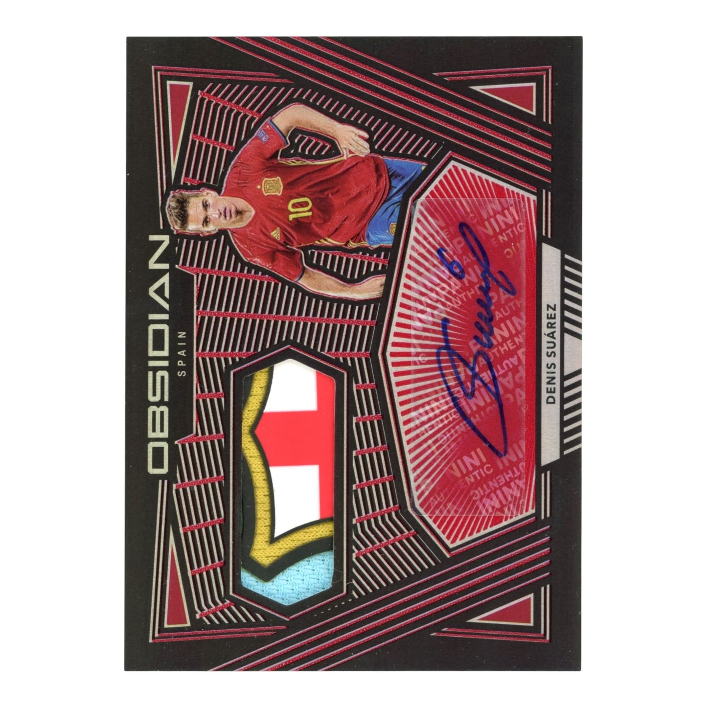 Dennis Suarez 2019-20 Obsidian Patch Auto 21/22 #JA-DSU