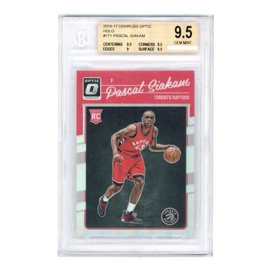 Pascal Siakam 2016-17 Donruss Optic Rookie RC Holo #171 BGS 9.5