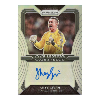 Shay Given 2020-21 Prizm EPL English Premier League Auto Silver 09/10 #CL-SGI