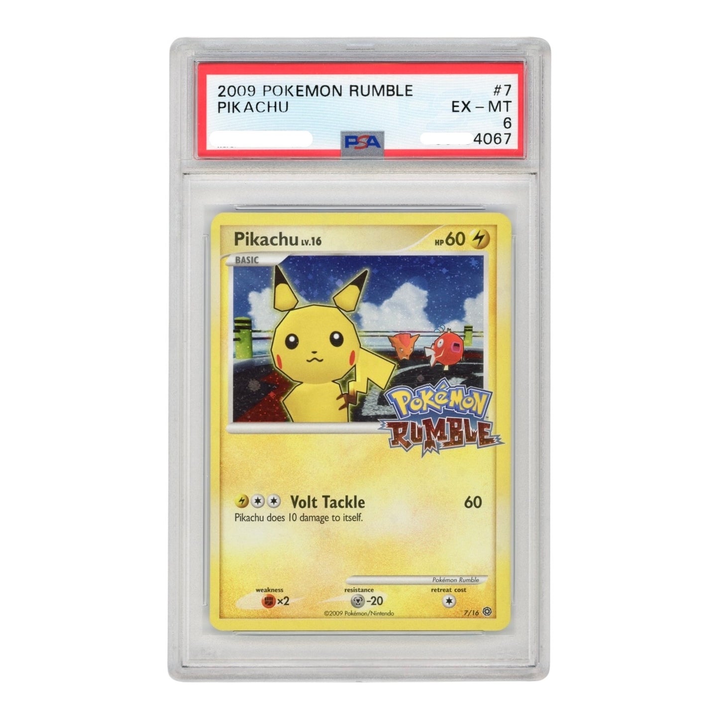 Set Of 16 2009 Pokemon English Rumble Consecutive Cert Number #1-16 PSA
