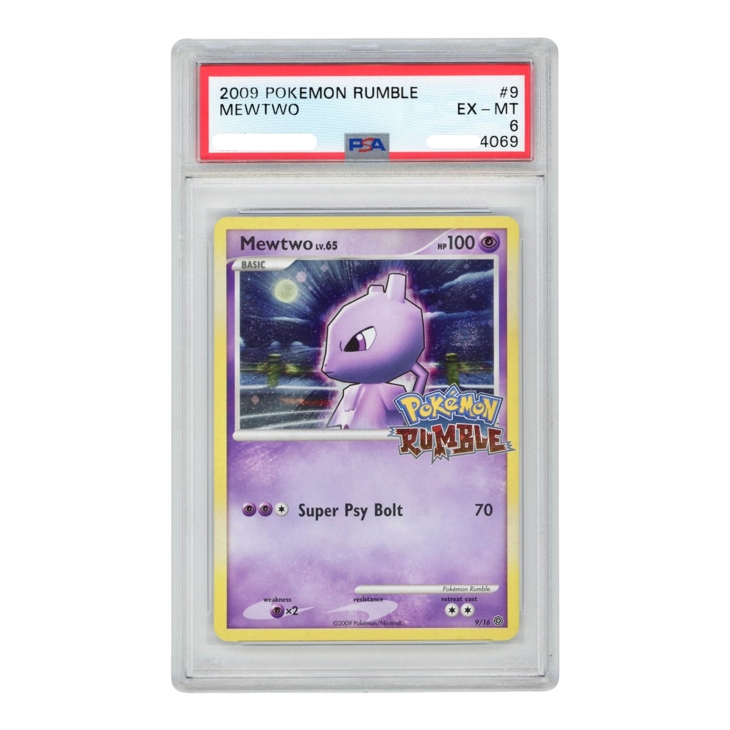 Set Of 16 2009 Pokemon English Rumble Consecutive Cert Number #1-16 PSA