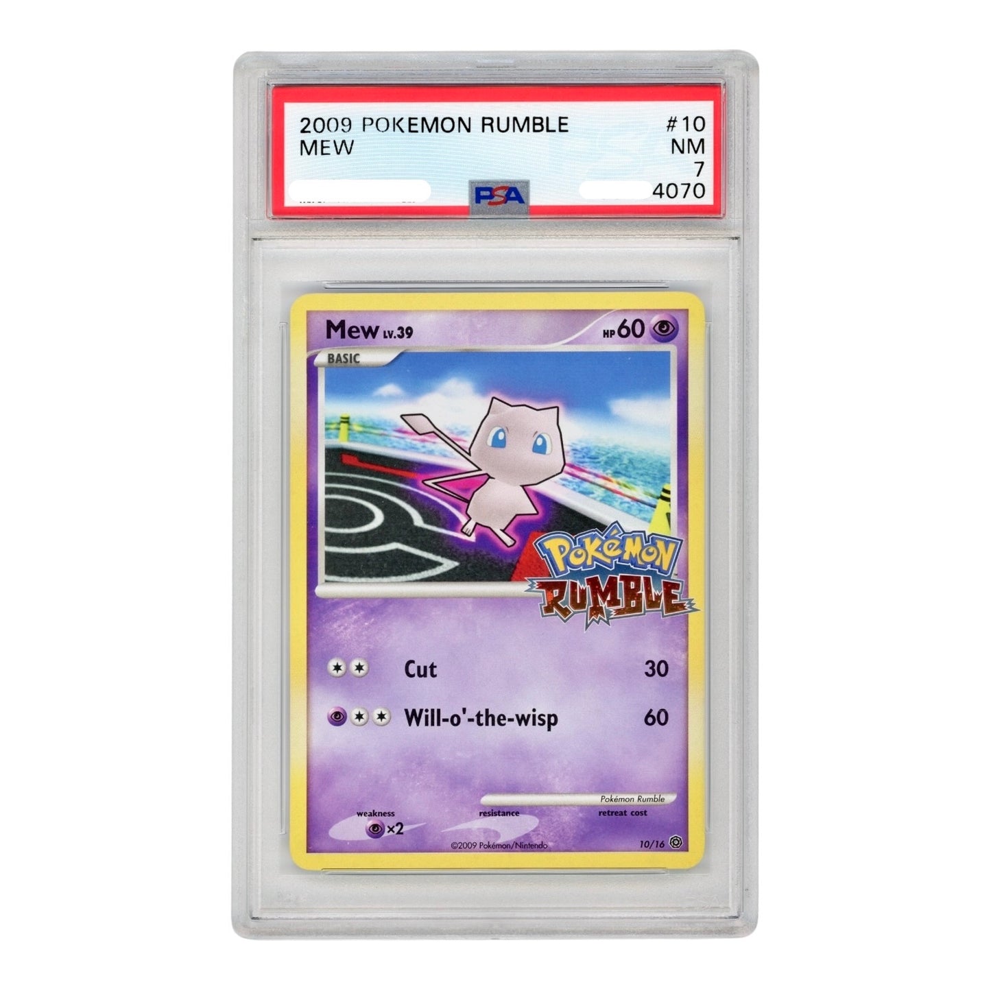 Set Of 16 2009 Pokemon English Rumble Consecutive Cert Number #1-16 PSA