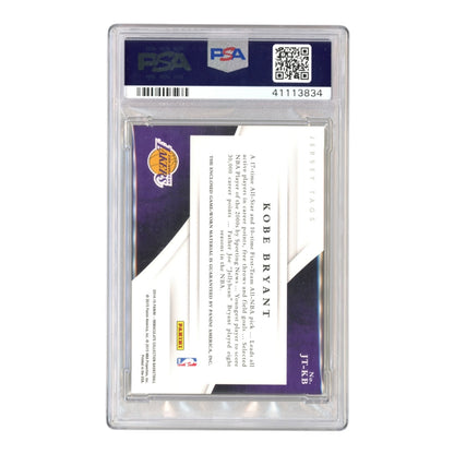 Kobe Bryant 2014 Immaculate Collection Jersey Tags 1/3 #JT-KB PSA 9