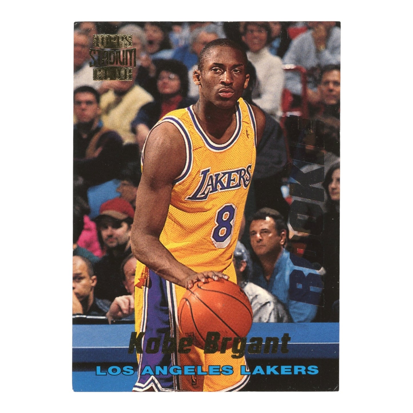 Kobe Bryant 1995 Topps Stadium Club Rookie RC #R12