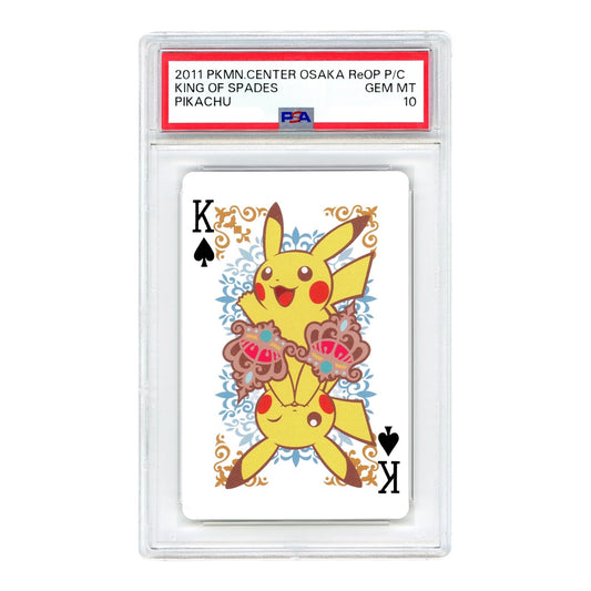 King Of Spades Pikachu 2011 Pokemon Japanese Pokemon Center Osaka Prom –  Yamacardo