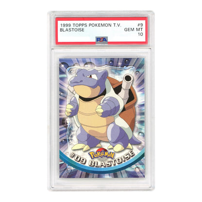 Set Of 3 Charizard/Venusaur/Blastoise 1999 Topps Pokemon T.V. 3/6/9 PSA 10