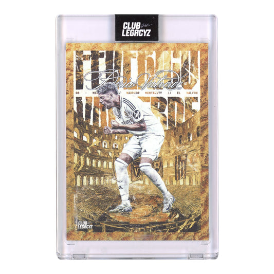 Federico Valverde 2024 Club Legacyz Golden Destiny 026/100