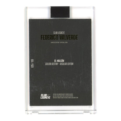 Federico Valverde 2024 Club Legacyz Golden Destiny 026/100
