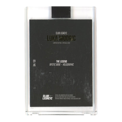 Luka Modric 2024 Club Legacyz Mystic Wave Holo 04/50