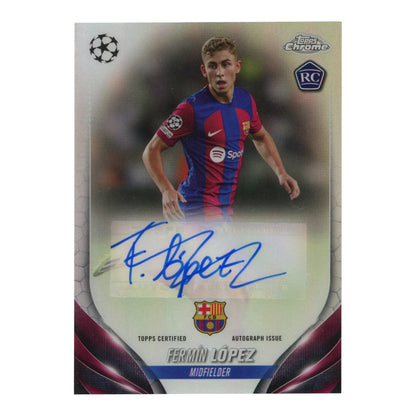 Fermin Lopez 2024 Topps Chrome Auto Rookie RC #CA-FL