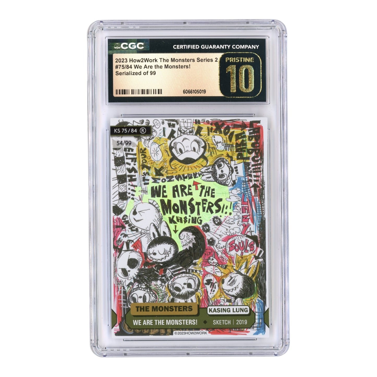Set of 18 Labubu 2024 How2work The Monster Series 2 CGC