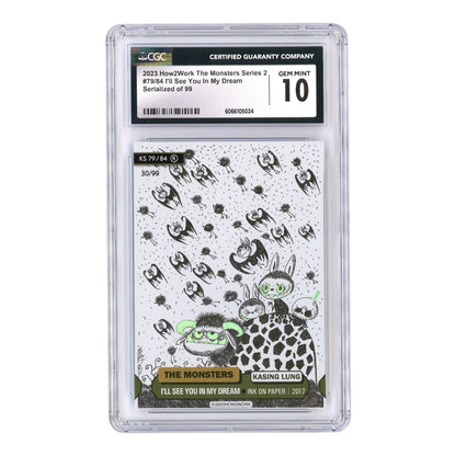 Set of 18 Labubu 2024 How2work The Monster Series 2 CGC