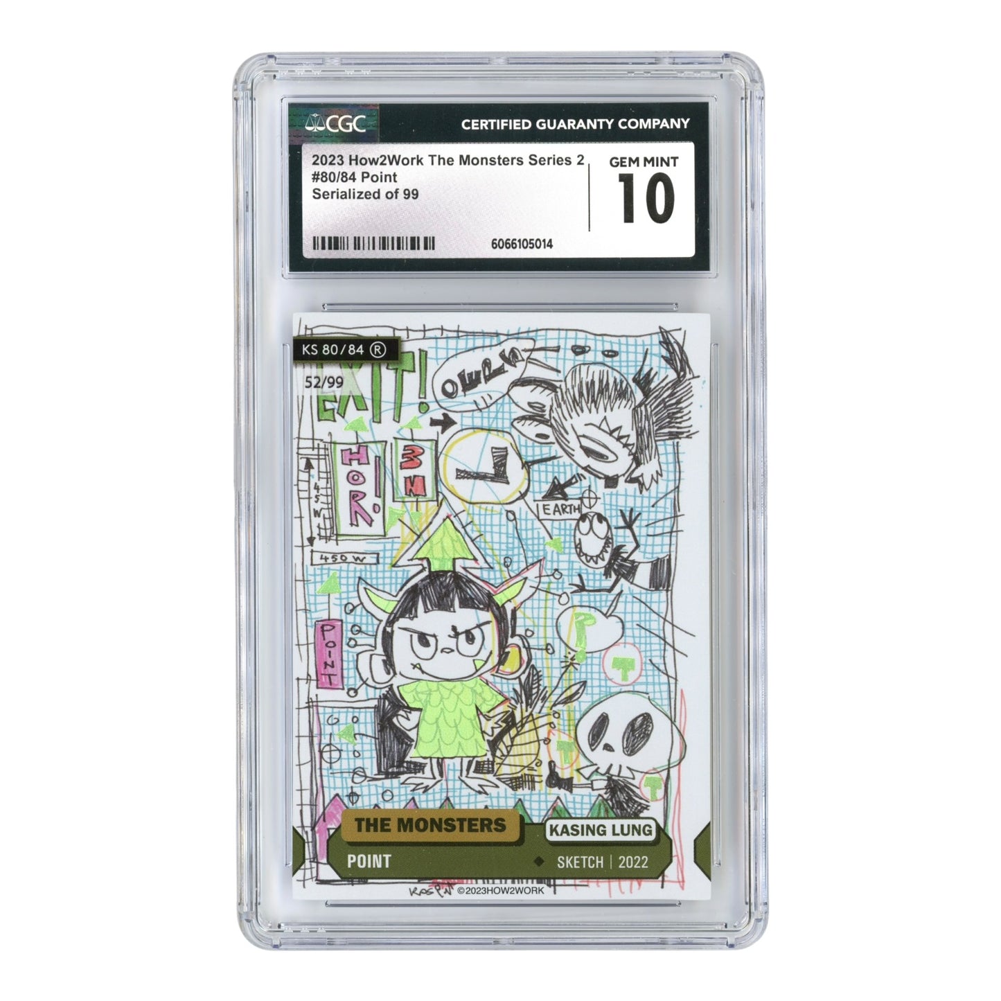Set of 18 Labubu 2024 How2work The Monster Series 2 CGC