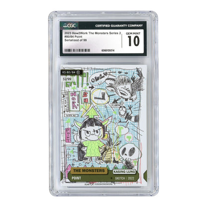 Set of 18 Labubu 2024 How2work The Monster Series 2 CGC