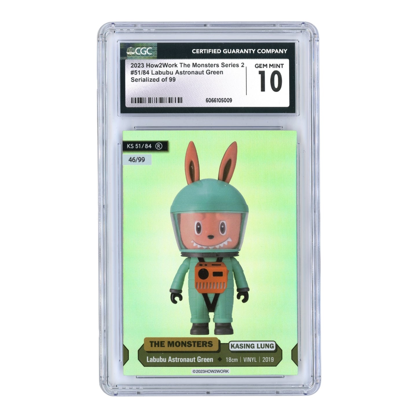 Set of 18 Labubu 2024 How2work The Monster Series 2 CGC