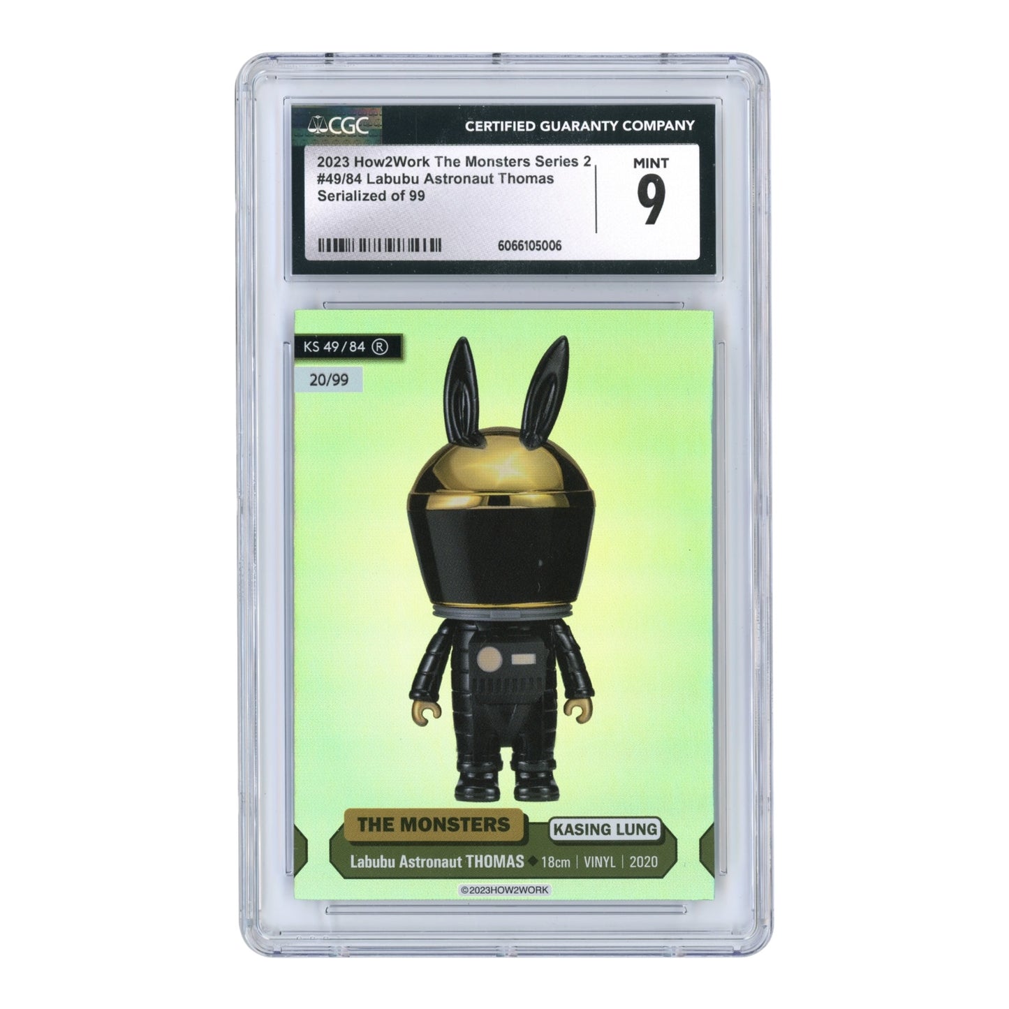 Set of 18 Labubu 2024 How2work The Monster Series 2 CGC