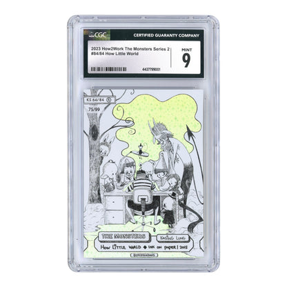 Set of 18 Labubu 2024 How2work The Monster Series 2 CGC
