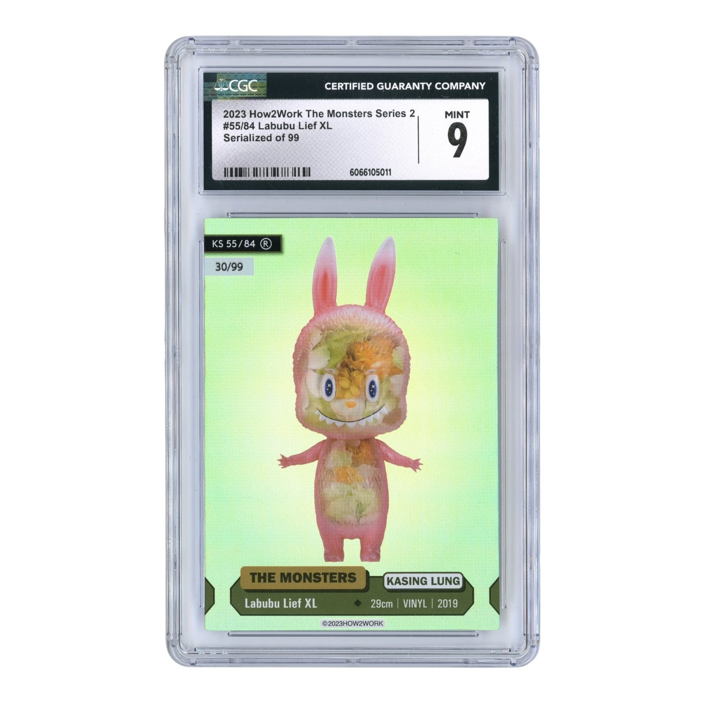 Set of 18 Labubu 2024 How2work The Monster Series 2 CGC