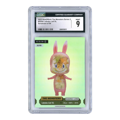 Set of 18 Labubu 2024 How2work The Monster Series 2 CGC