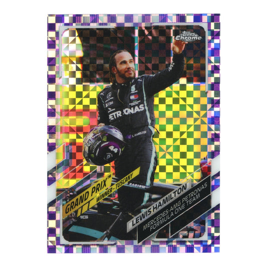 Lewis Hamilton 2021 Topps Formula 1 F1 Checkerboard 197/199 #146