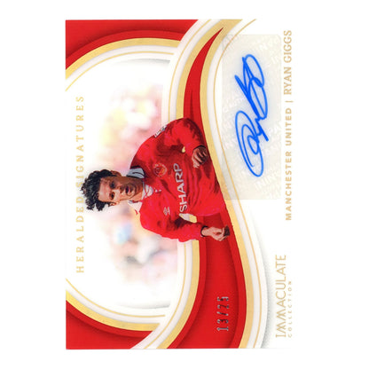 Ryan Giggs 2023-24 Immaculate Heralded Signatures Auto 13/25 #HS-RG