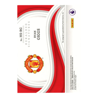 Ryan Giggs 2023-24 Immaculate Heralded Signatures Auto 13/25 #HS-RG