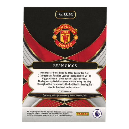 Ryan Giggs 2024-25 Select Premier League EPL Auto #SS-RG