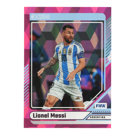 Lionel Messi 2024-25 Donruss Soccer FIFA 42/99 #80