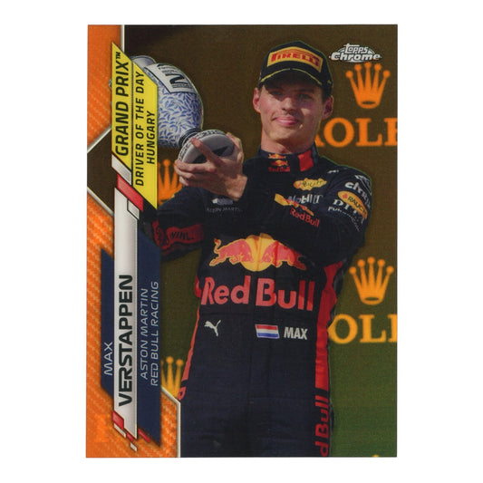 Max Verstappen 2020 Topps Chrome Formula 1 F1 12/25 #165