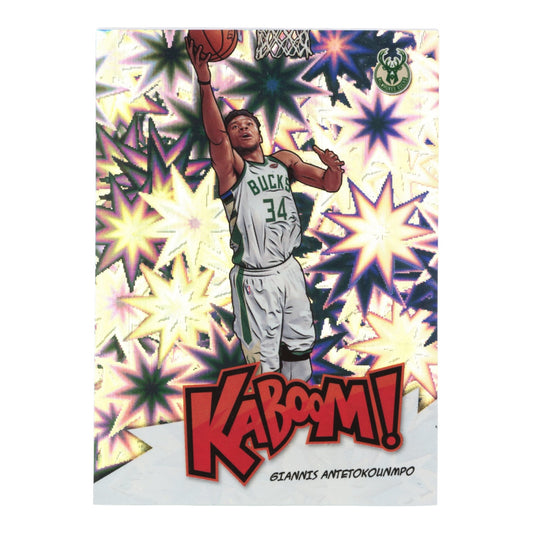 Giannis Antetokounmpo 2020-21 Crown Royale Kaboom #20