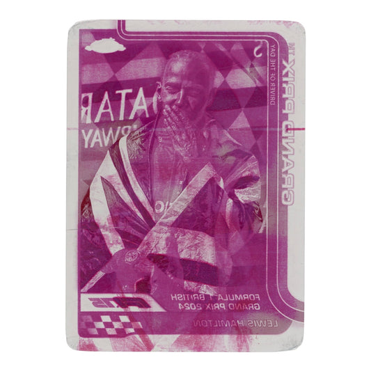 Lewis Hamilton 2025 Topps Chrome Formula 1 F1 Magenta Printing Plate 1 of 1 #133