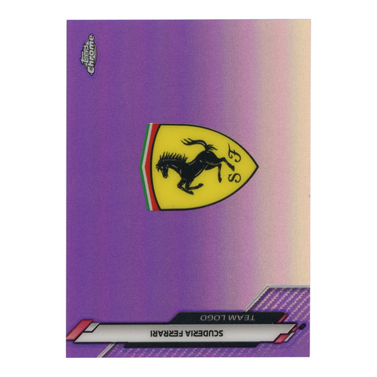 Ferrari Team Logo 2020 Topps Chrome Formula 1 F1 359/399 #113